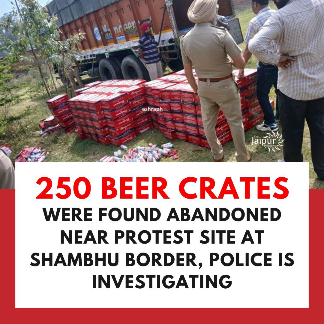 Quite a protest! 🍻